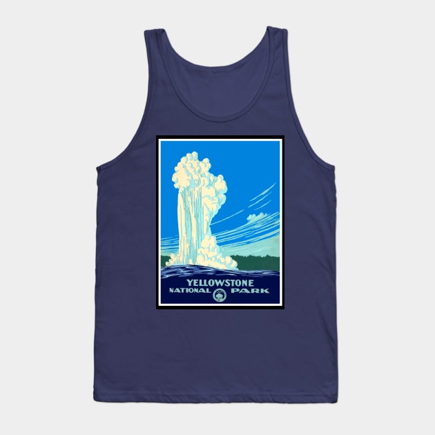 Yellowstone National Park Tank Top by The Corner Cabinet